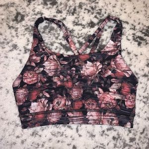 Lululemon Floral Energy Bra
